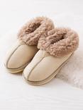 Celtic & Co. Kids' Sheepskin Slippers, Oatmeal