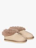 Celtic & Co. Kids' Sheepskin Slippers, Oatmeal