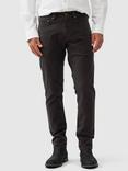 Rodd & Gunn Albury Brushed Cotton Straight Fit Jeans, Charcoal