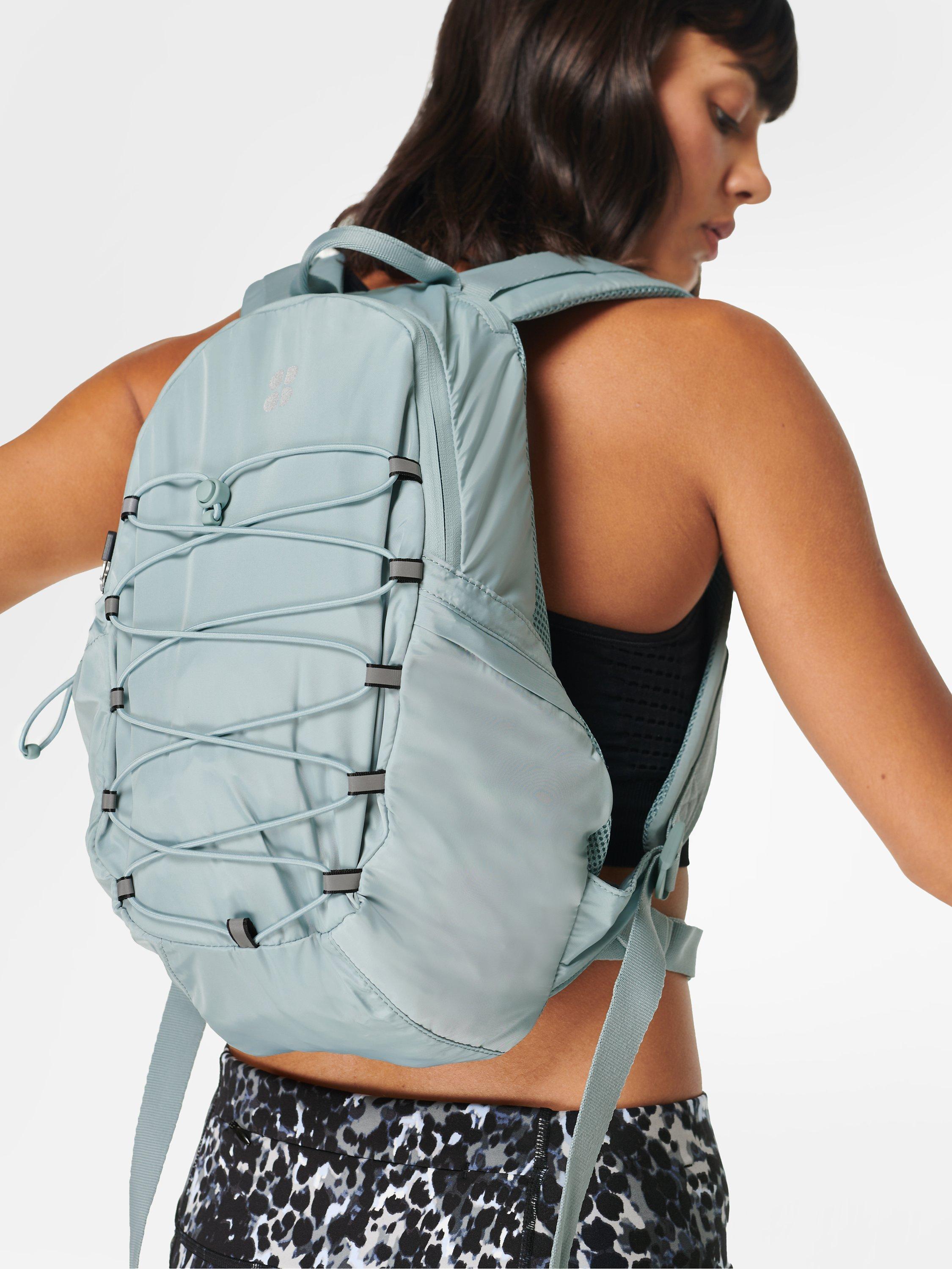 Sweaty Betty Commuter Running Backpack, Mist Blue