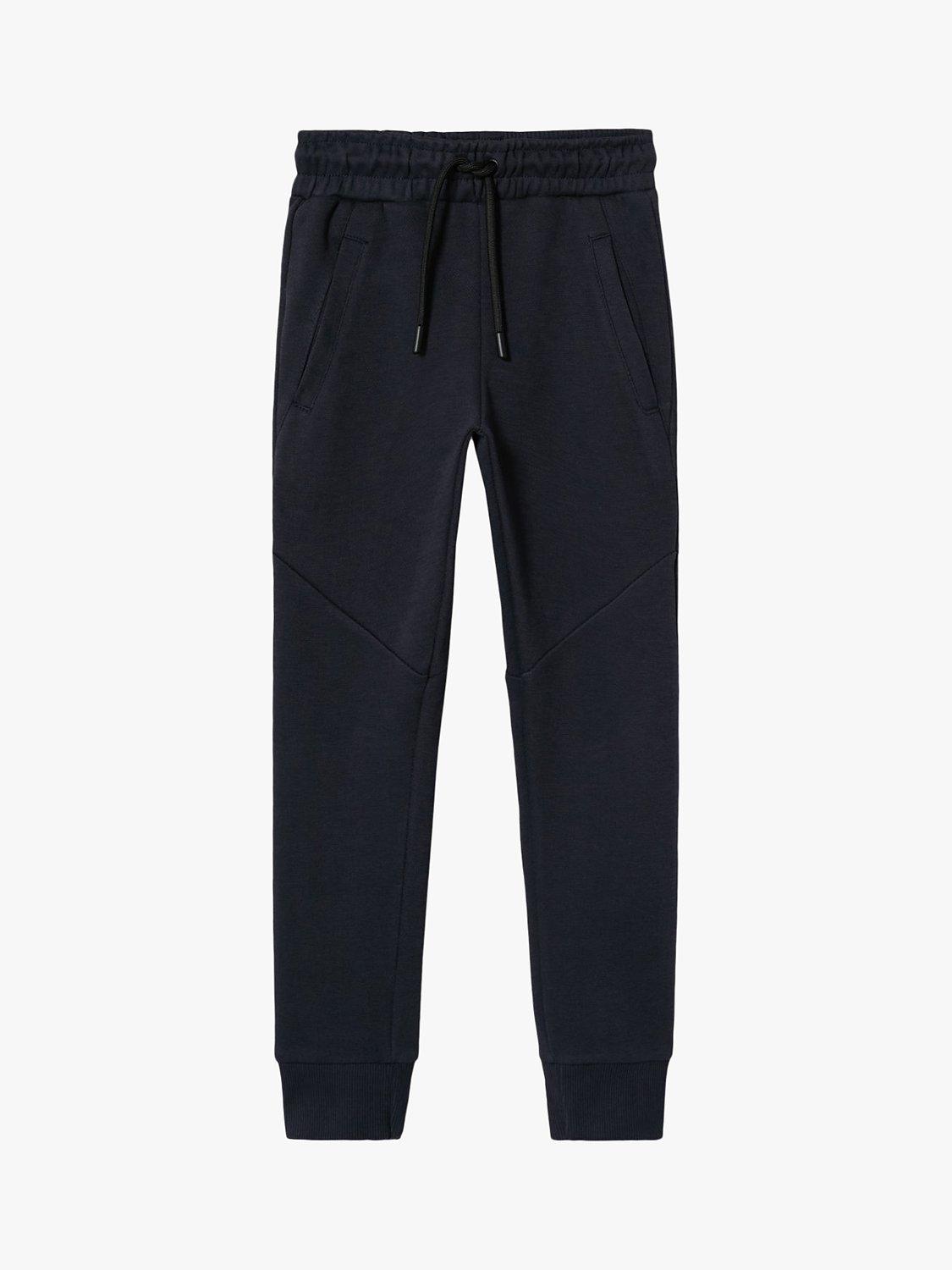 Mango Kids' Guillem Jersey Joggers, Navy