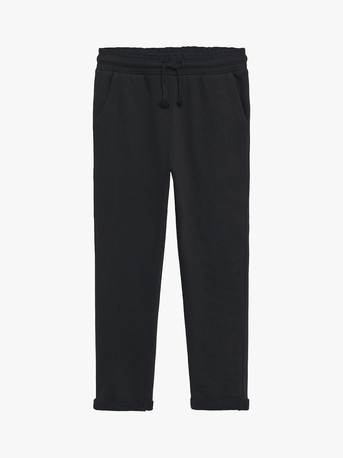Mango Kids' Viena Joggers, Black