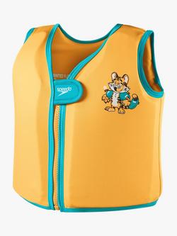 Speedo Baby Tiger Float Vest, Orange/Aqua, Orange/Aqua