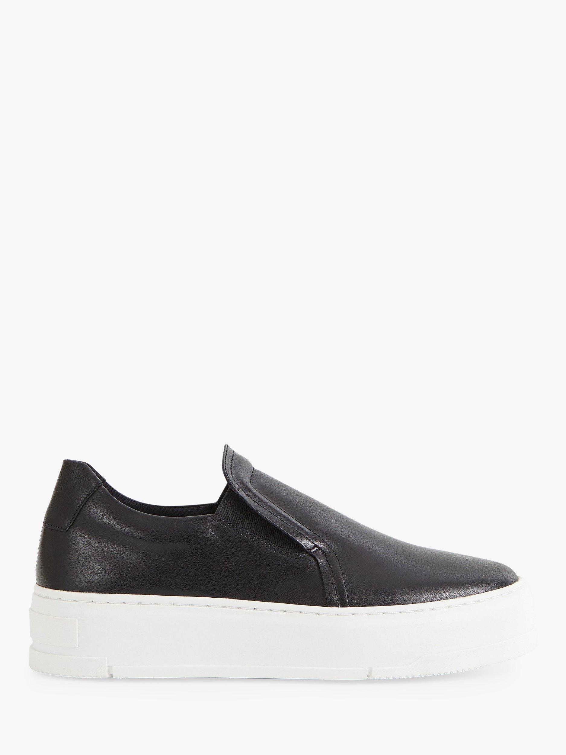 Vagabond Shoemakers Judy Leather Slip On Low Top Trainers, Black