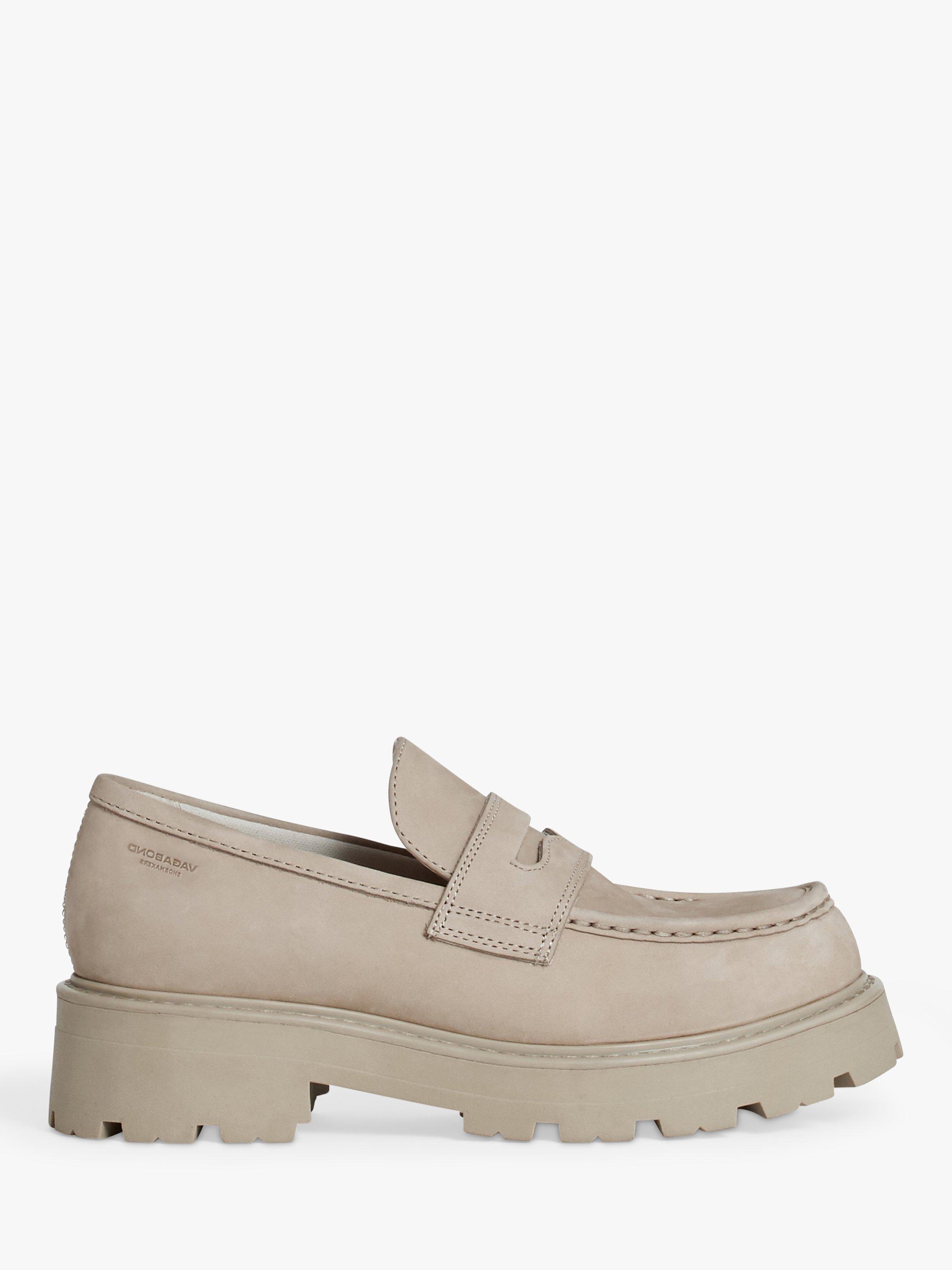 Vagabond Shoemakers Cosmo 2.0 Nubuck Chunky Loafers, Sand