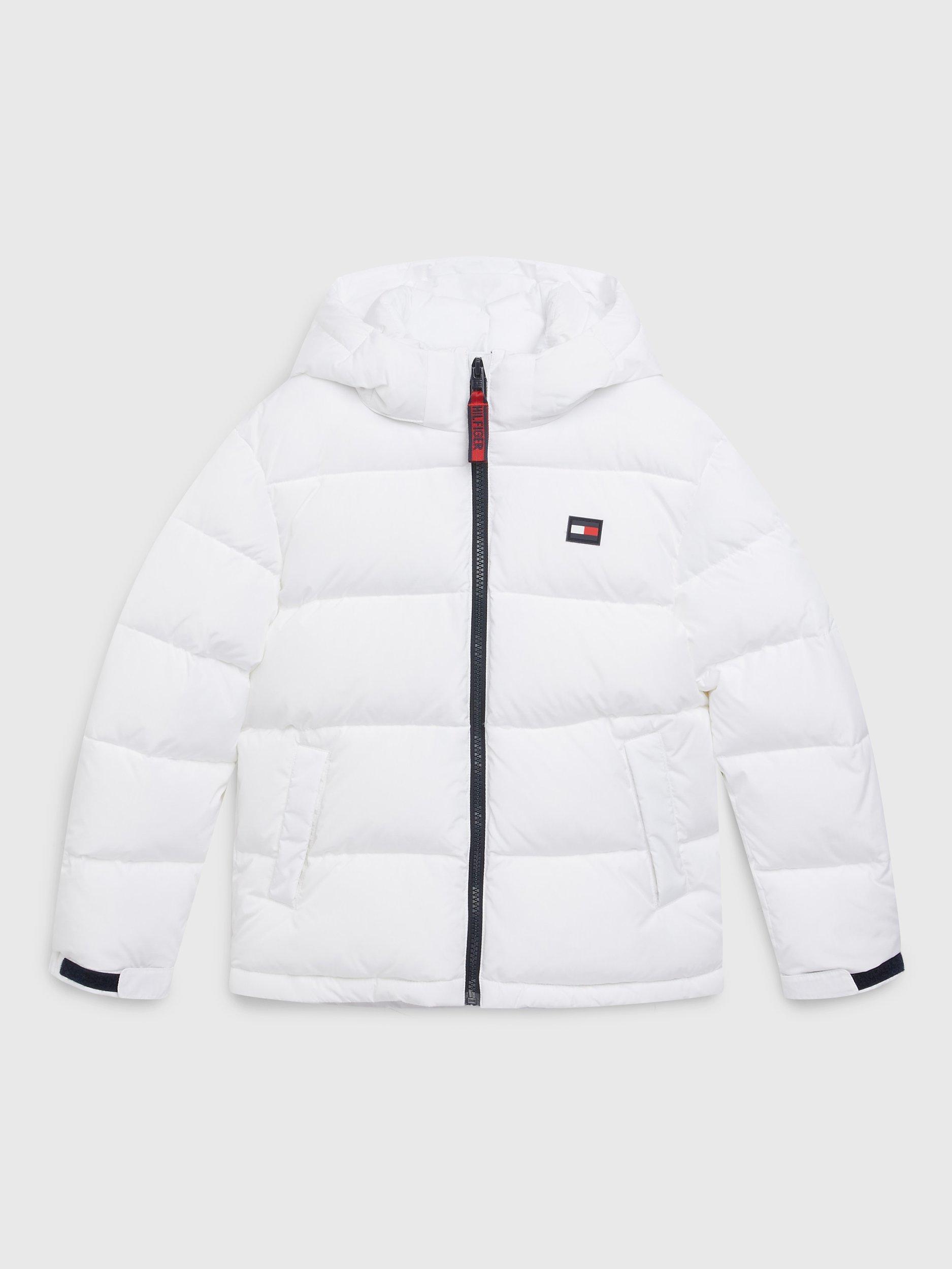 Tommy Hilfiger Kids' Alaska Puffer Jacket, White