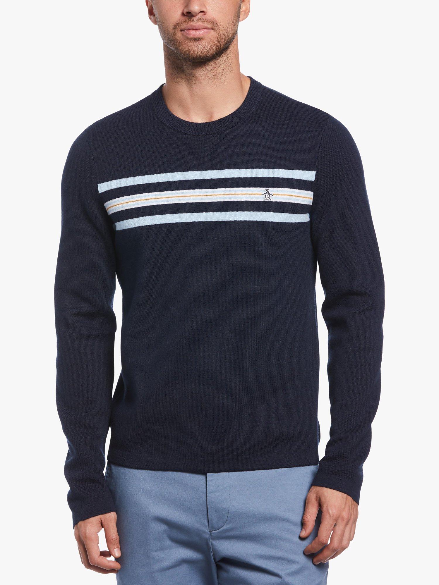 Original Penguin Chest Stripe Jumper