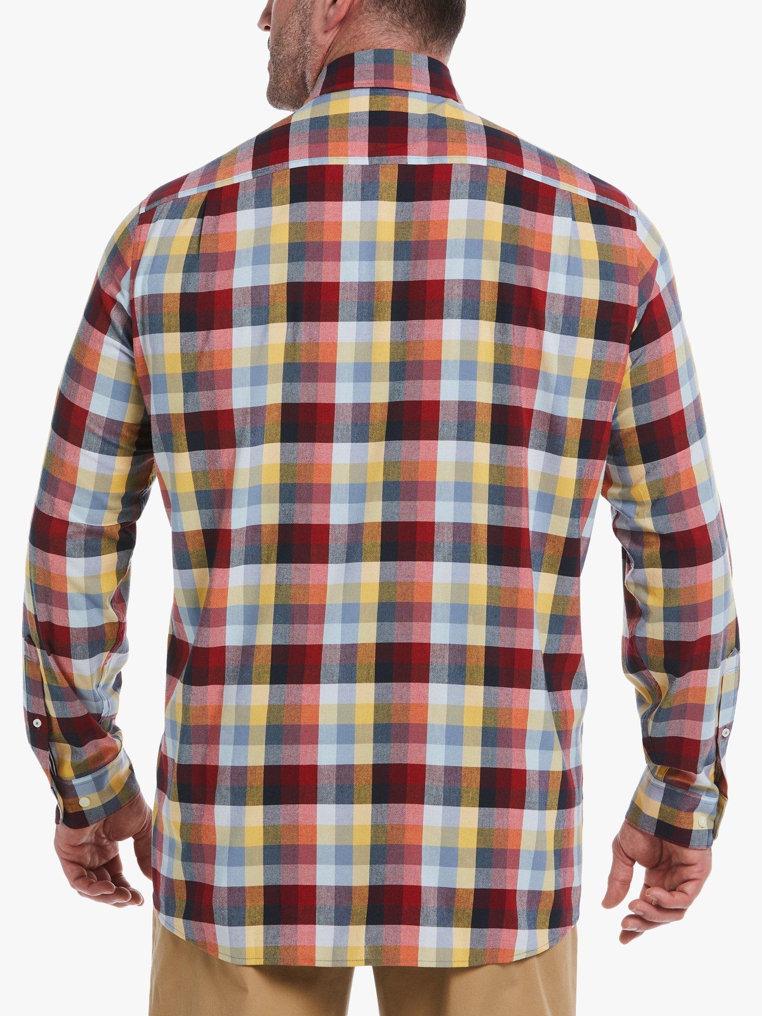 Product image 2 of 3, which shows Original Penguin Plaid Check Shirt, 422 Spring Lake, XL