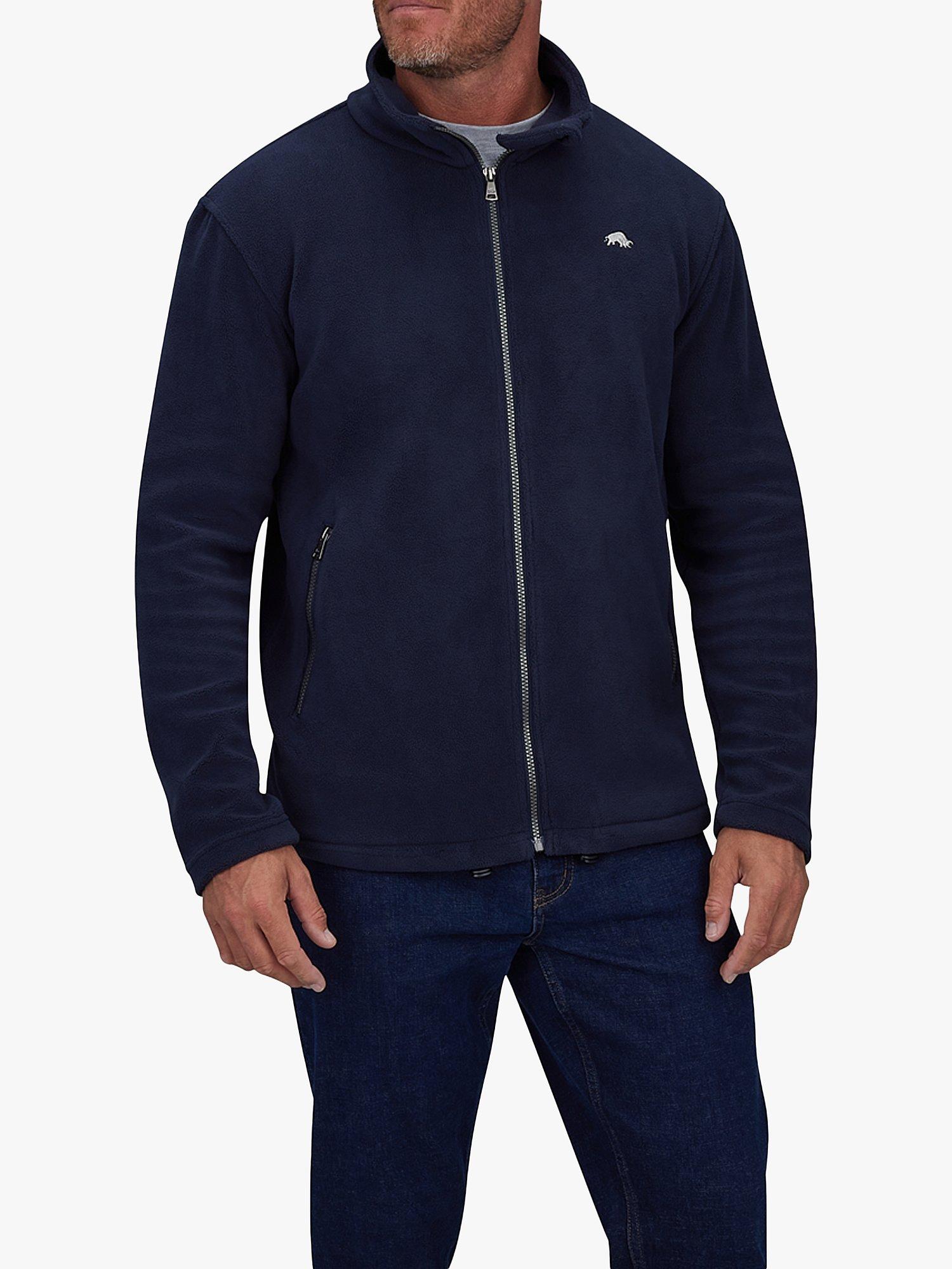 Raging Bull Fleece Jacket, Navy