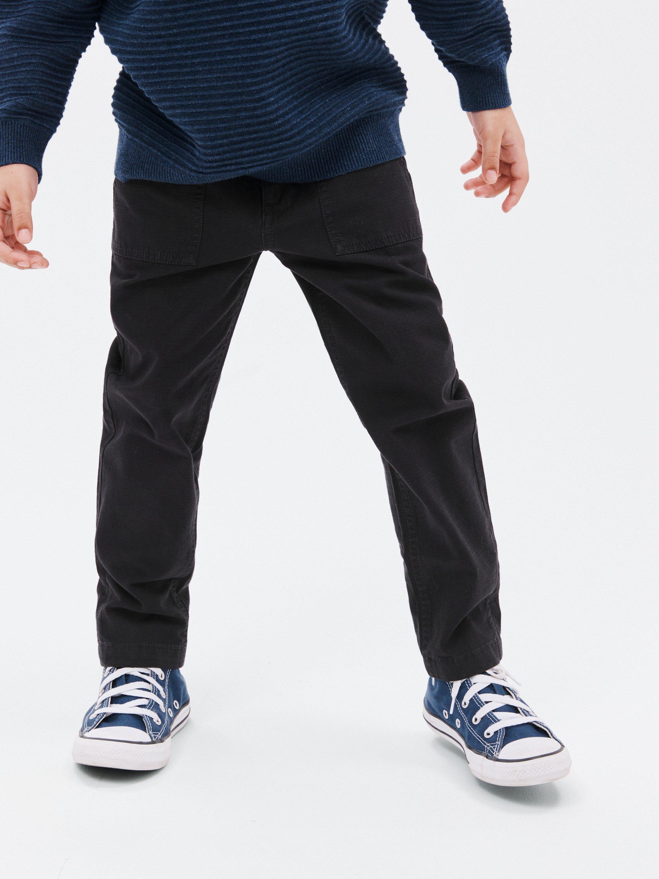 John Lewis Kids' Plain Utility Trousers, Grey
