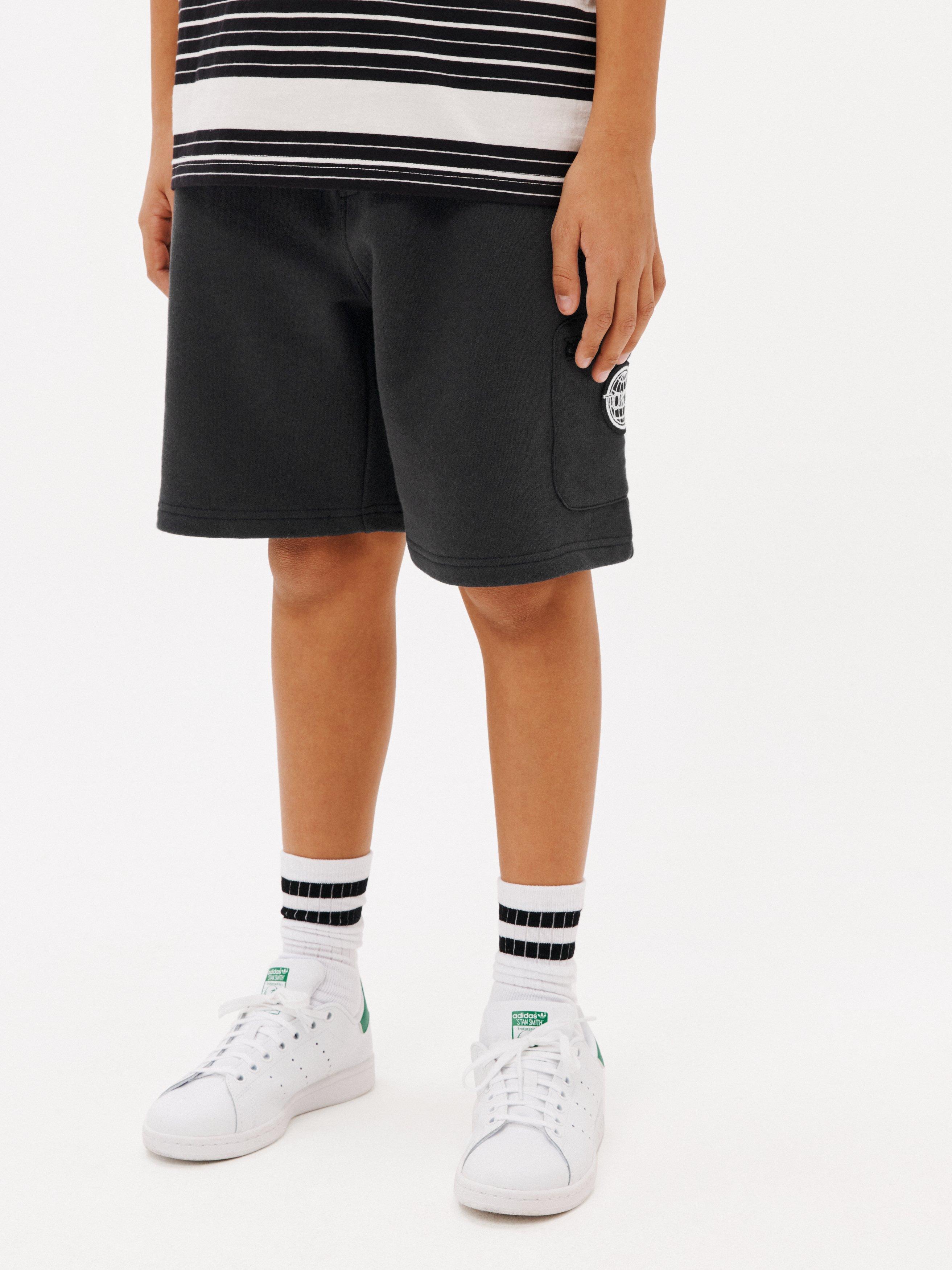 John Lewis Kids' Basketball Shorts, Black