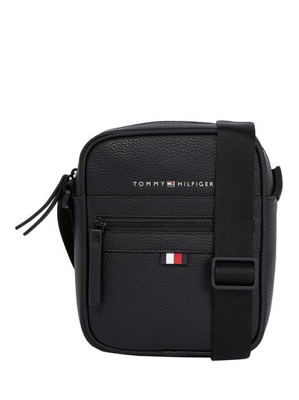 Tommy Hilfiger Essential Mini Reporter Bag, Black, Black