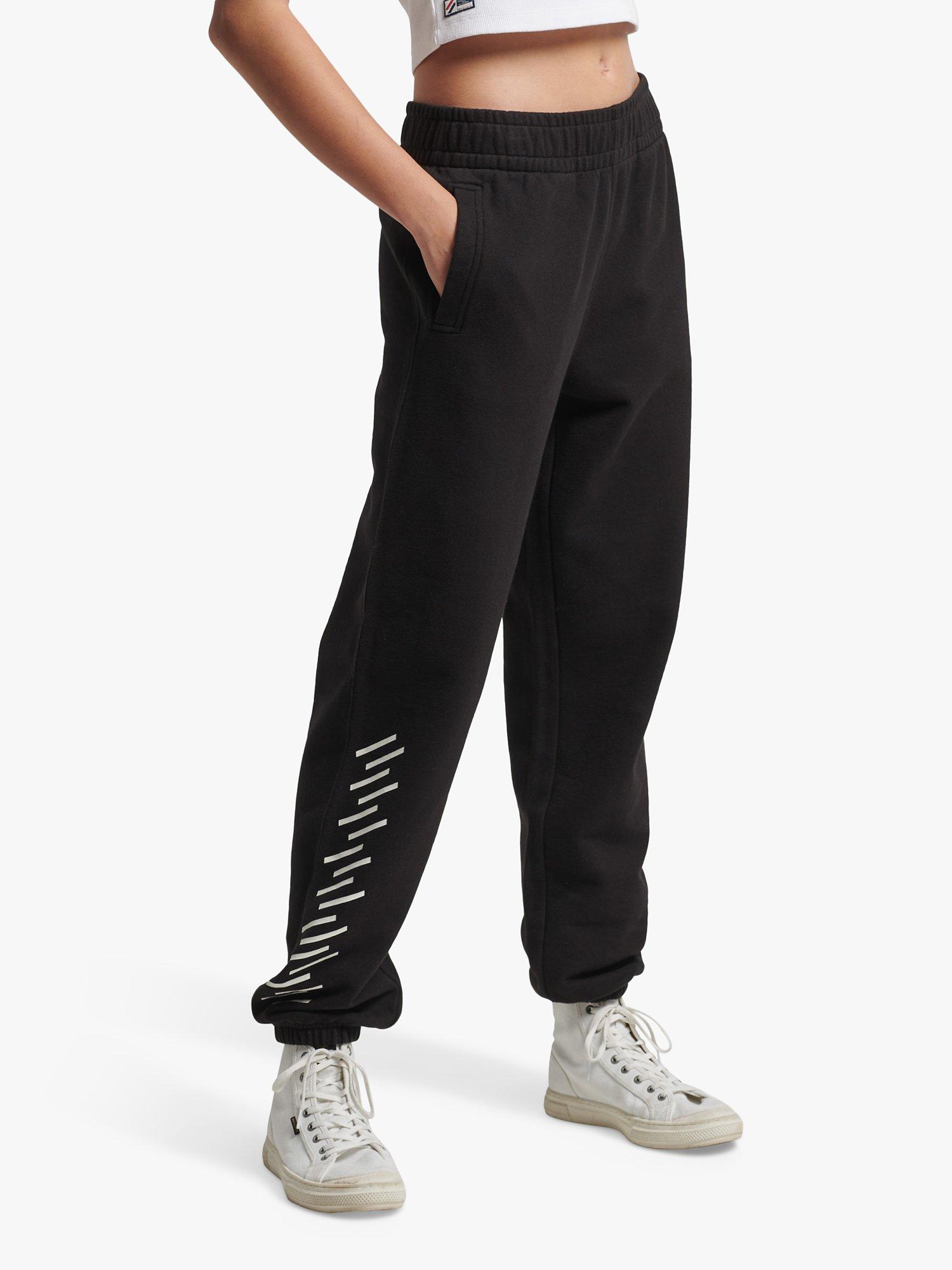 Superdry Core Sport Joggers, Black