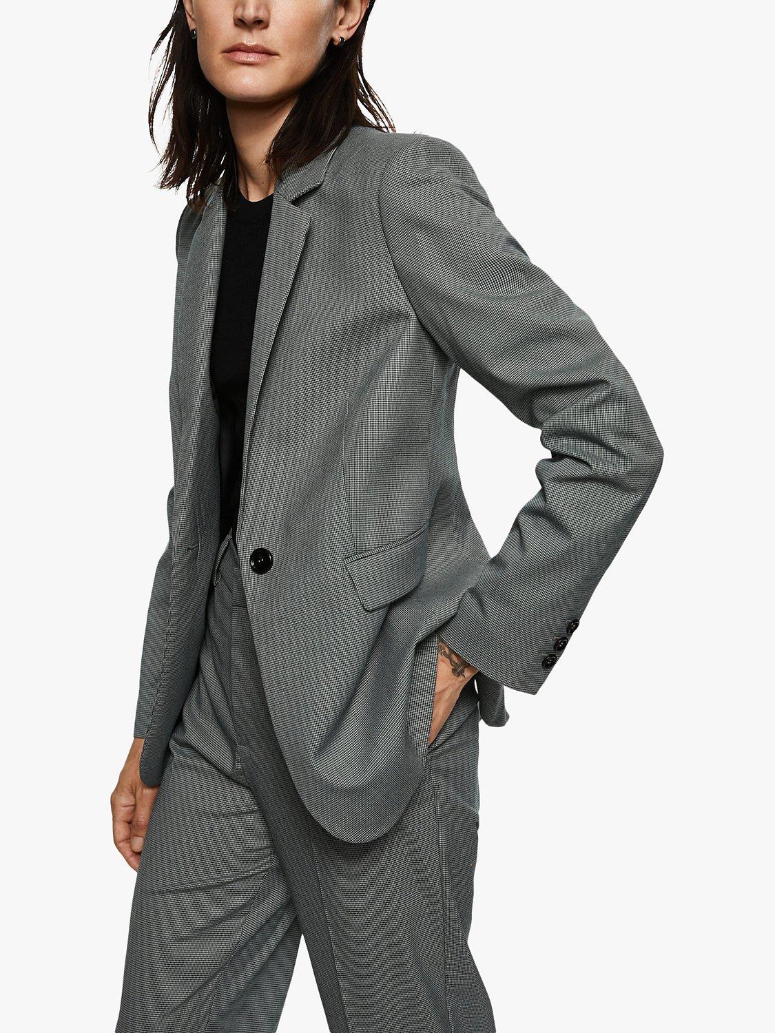 Mango Borecuad Blazer, Green