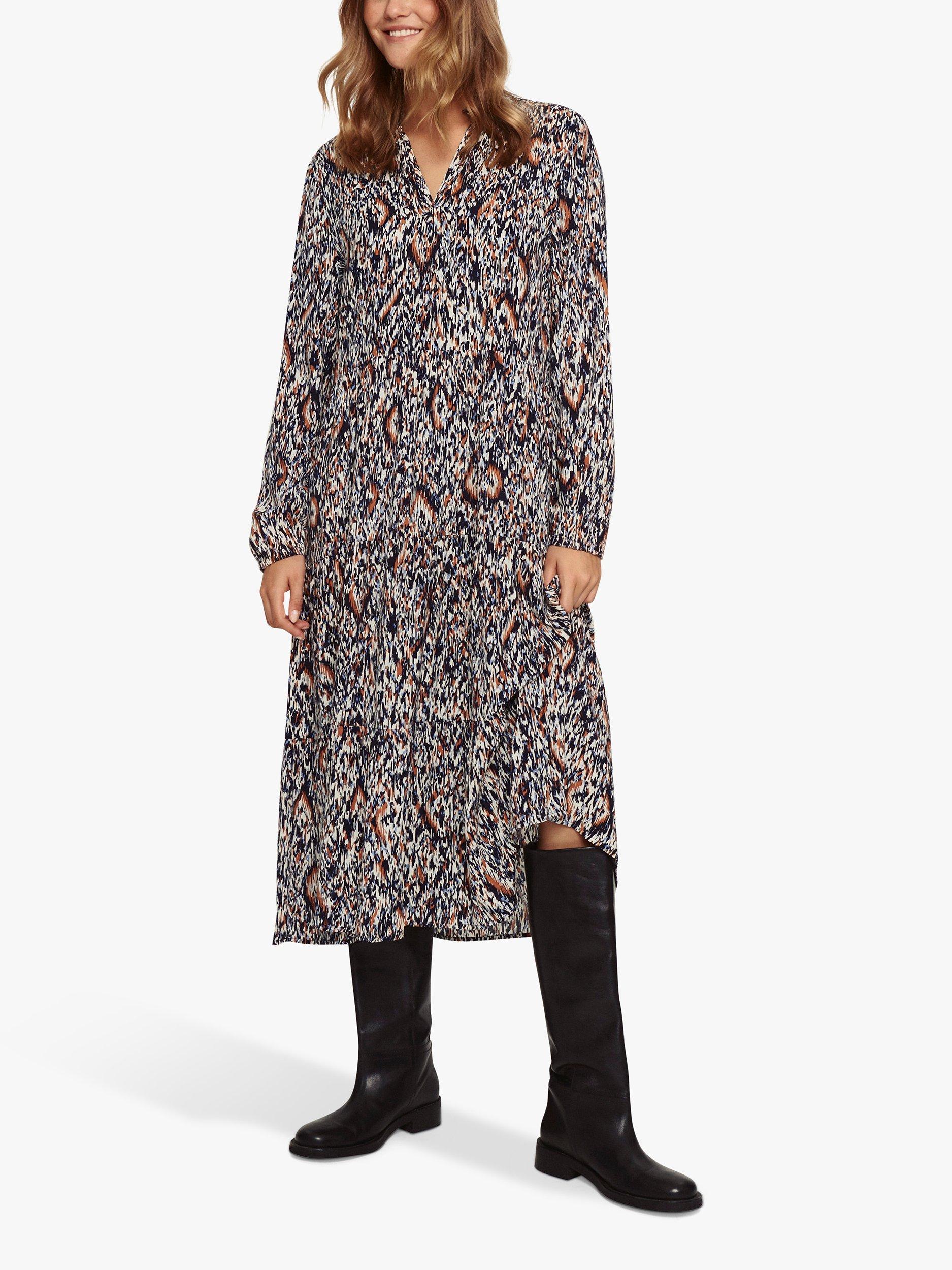 Saint Tropez Eda Tiered Midi Dress, Ice Water 