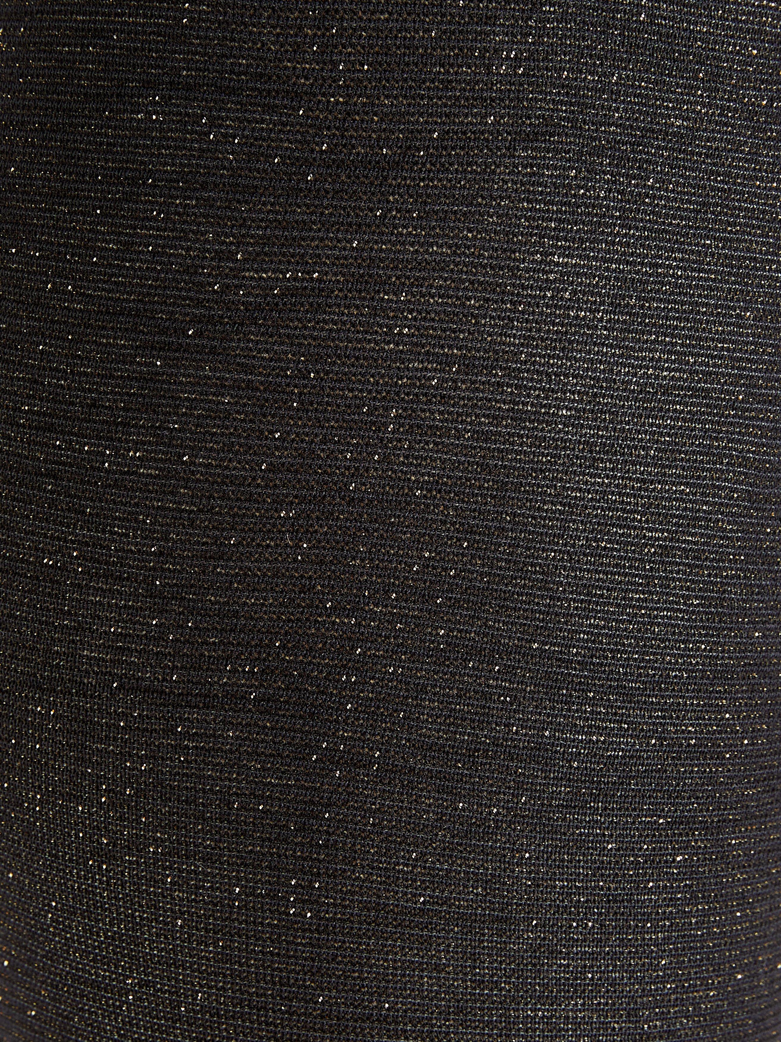 Product image 2 of 2, which shows John Lewis Sparkle 55 Denier Tights, Black, S