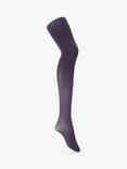 John Lewis 60 Denier Velvet Touch Tights, Purple