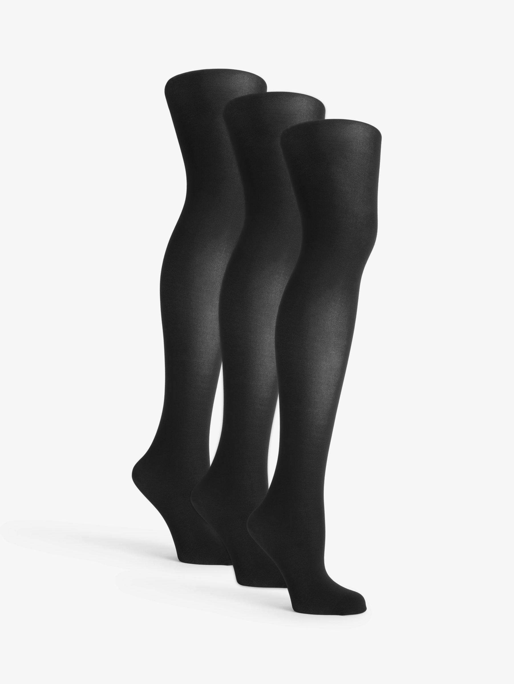 John Lewis ANYDAY 40 Denier Opaque Tights Pack of 3