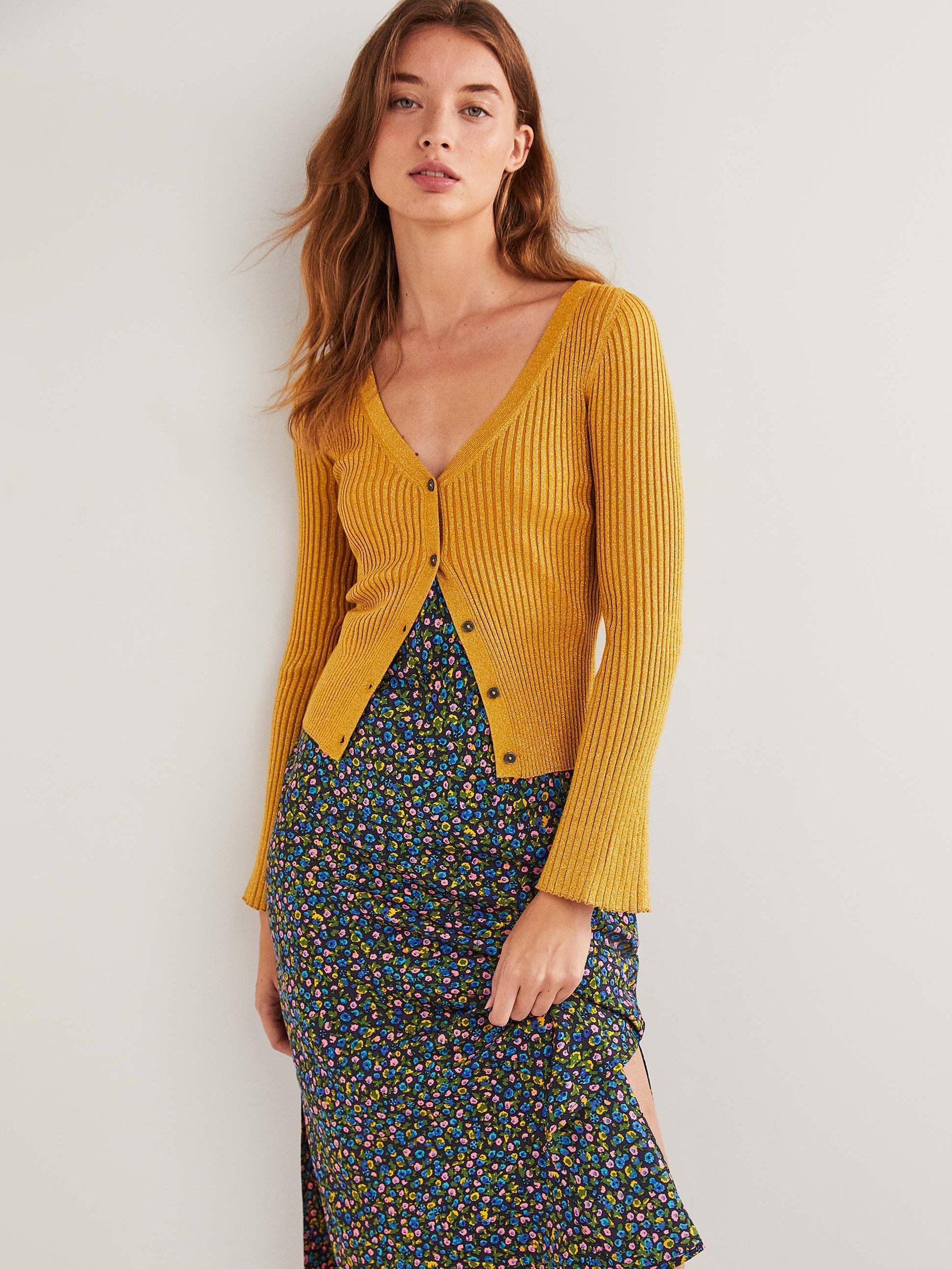 Product image 6 of 6, which shows Boden Elena Floral Terrace Print Midi Slip Dress, Navy/Multi, 14