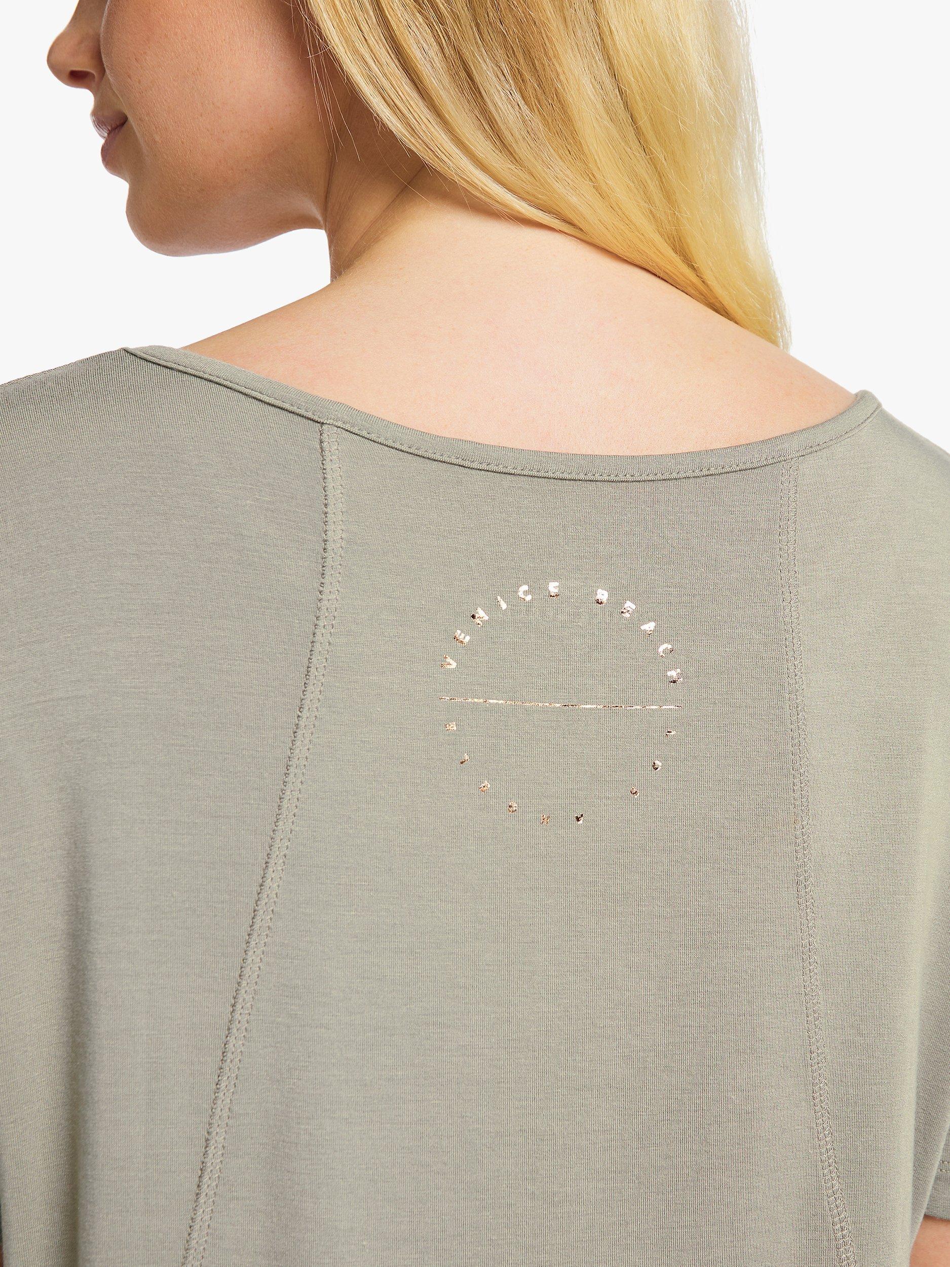 Product image 5 of 7, which shows Venice Beach Devyani Short Sleeve Gym Top, Sage, L