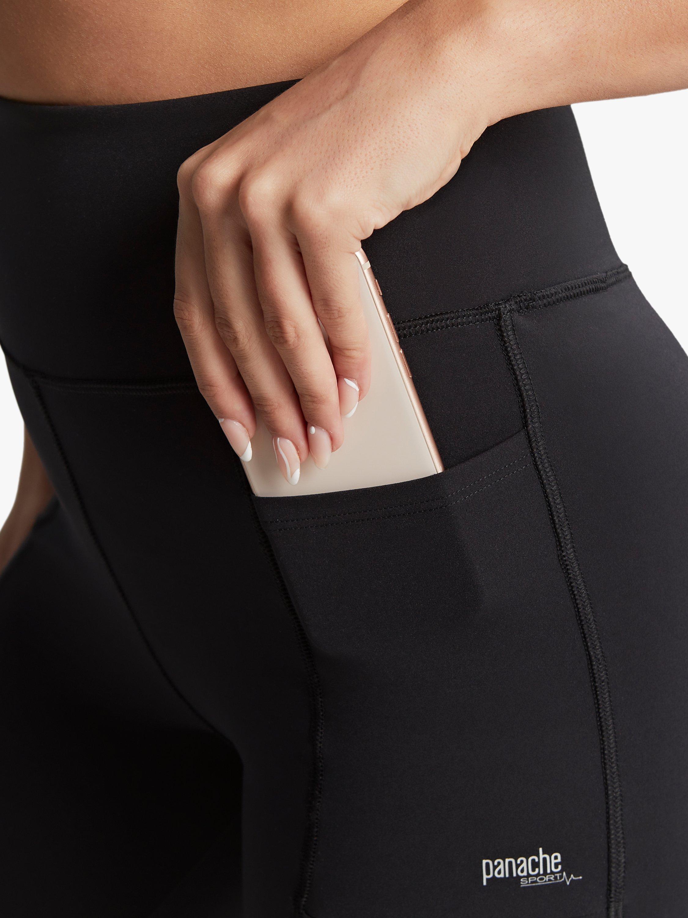 Product image 4 of 9, which shows Panache Sport Ultra Adapt Leggings, Black, 12