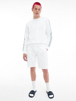 Calvin Klein Monogram Slider Sandals, Ocean Teal - view 2, Ocean Teal