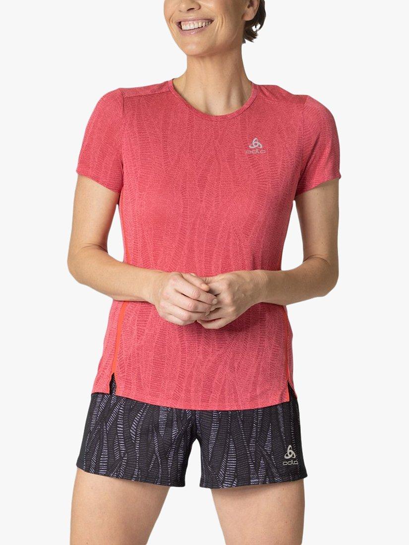ODLO Zeroweight Engineered Chill Tec Short Sleeve Running Top