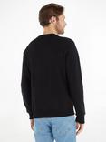 Calvin Klein Jeans Core Monogram Logo Cotton Sweatshirt, Ck Black