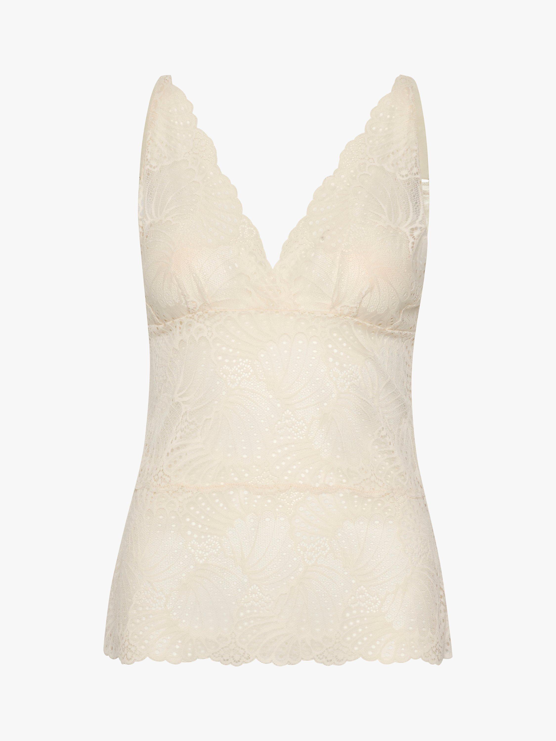 Saint Tropez Lace Cami, Ice, XXL