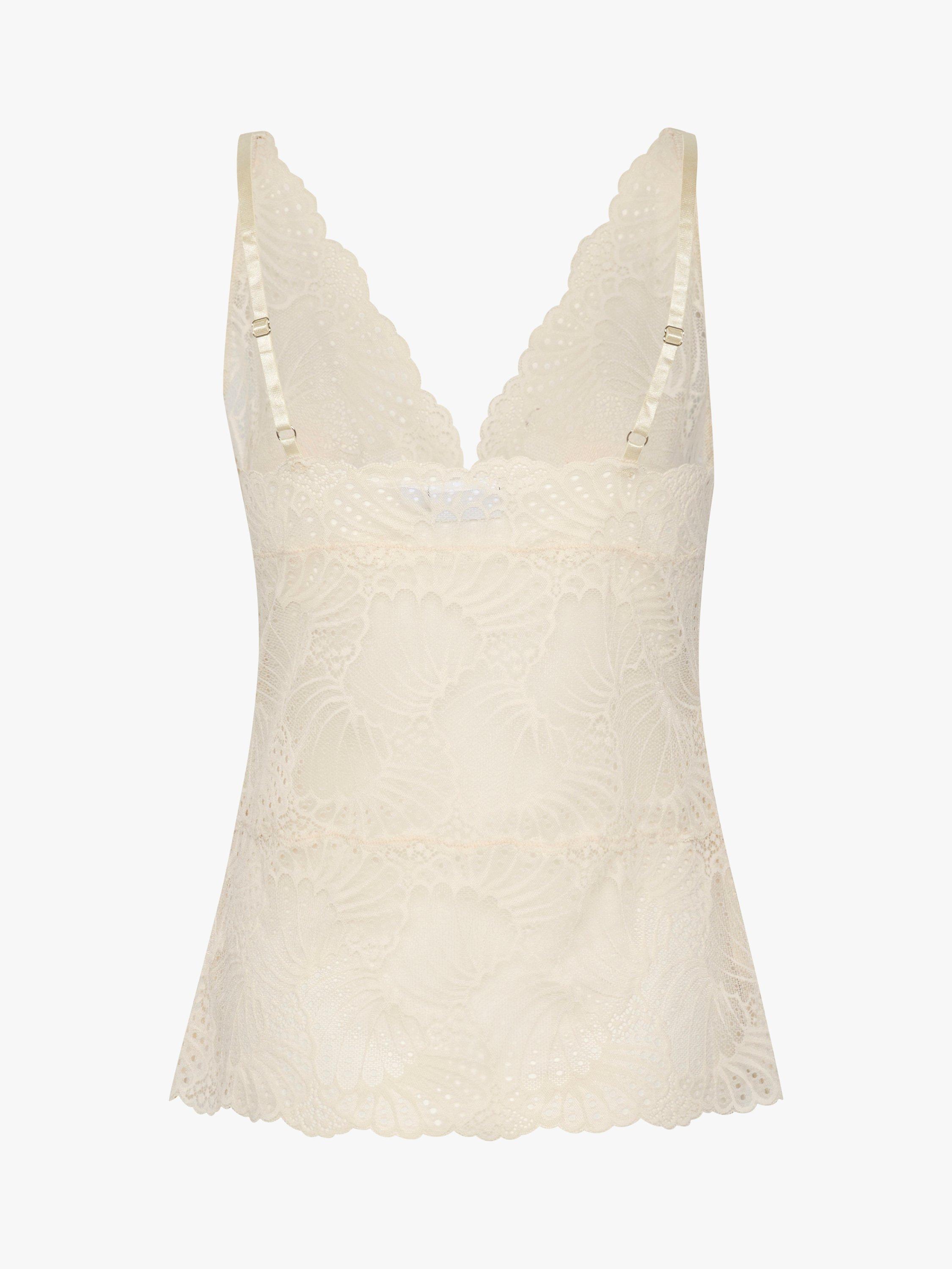 Saint Tropez Lace Cami, Ice, XXL