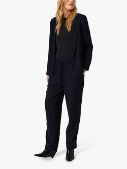 Soaked In Luxury Shirley Blazer, Navy Night Sky