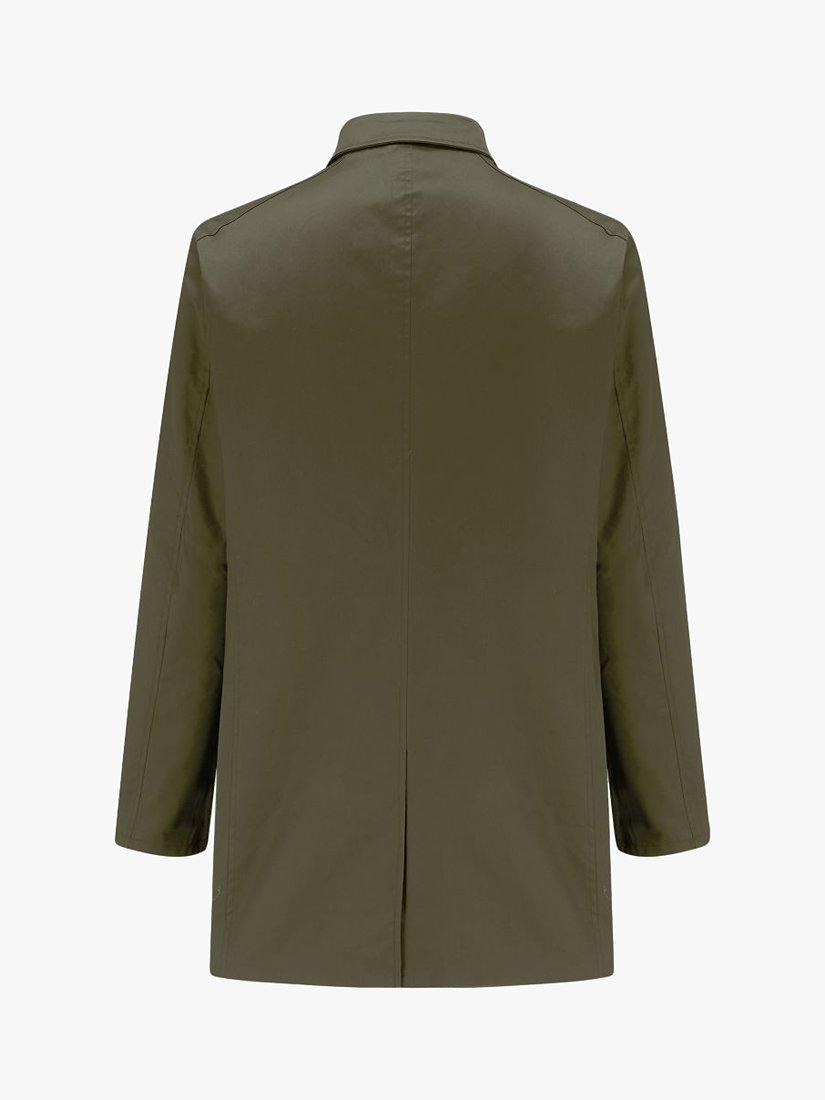 Product image 5 of 7, which shows Guards London Montague Reversible Raincoat, Khaki/Navy, 36R