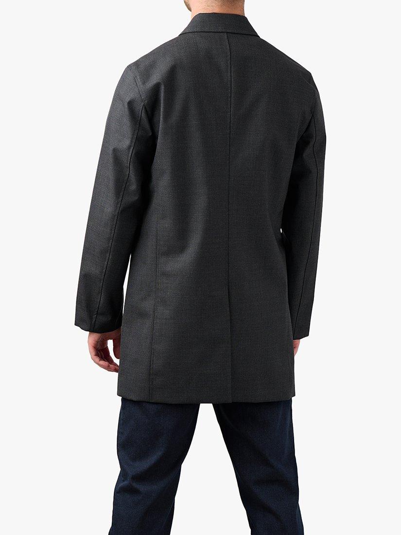 Product image 2 of 4, which shows Guards London William Wool Raincoat, Grey, 38R