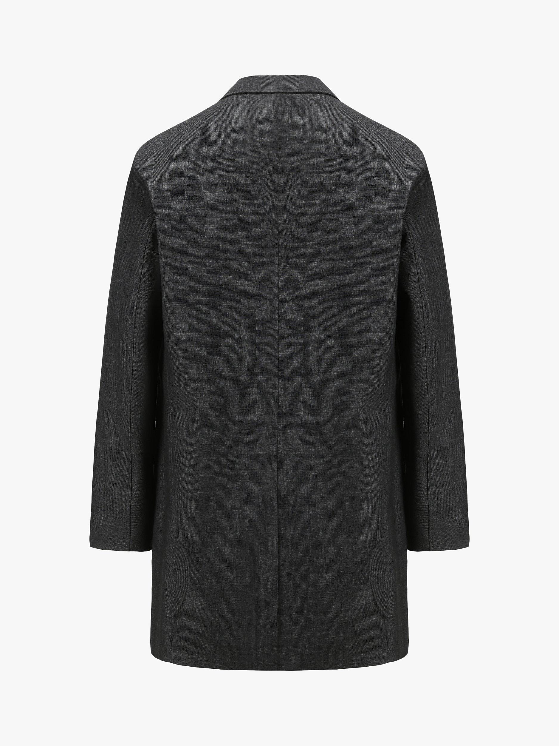 Product image 4 of 4, which shows Guards London William Wool Raincoat, Grey, 38R