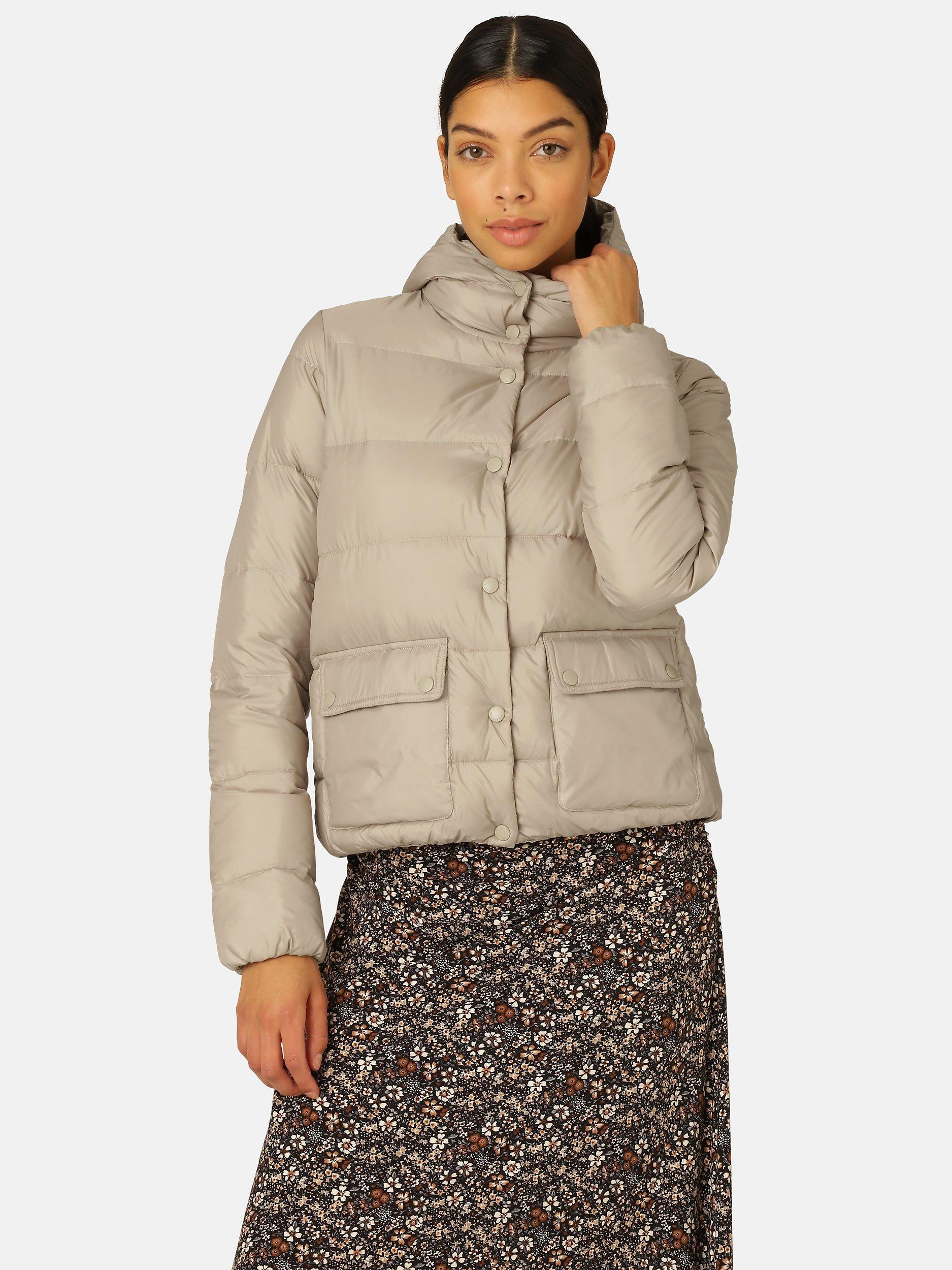 Ilse Jacobsen Hornbæk Plain Quilted Waterproof Jacket, Cobblestone