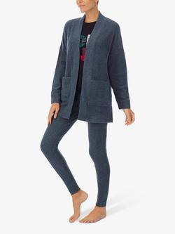 DKNY Long Sleeve Layer & Leggings Lounge Set - view 2, Charcoal