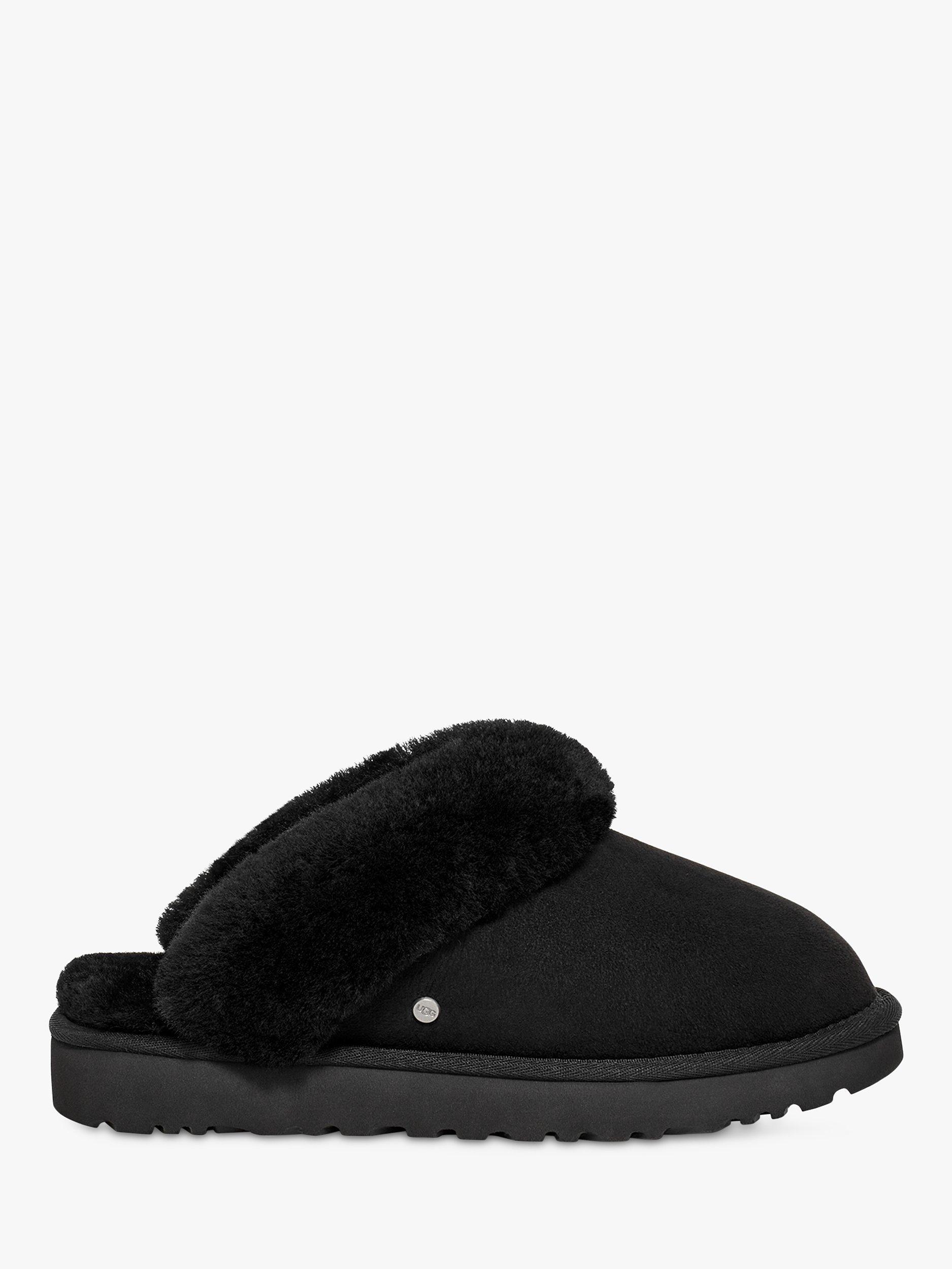 UGG Classic Suede Slippers Black