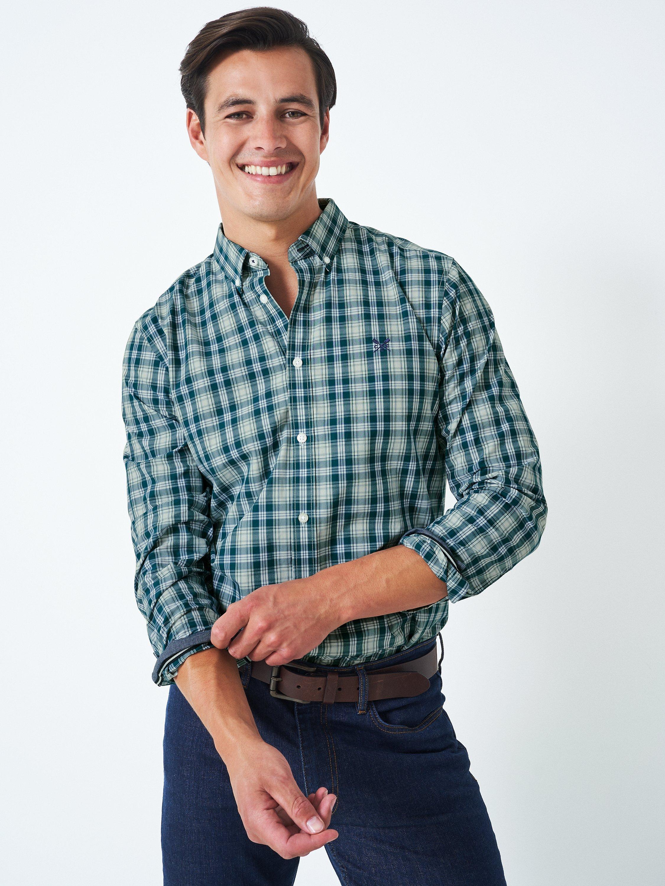 Crew Clothing Long Sleeve Sussex Poplin Shirt