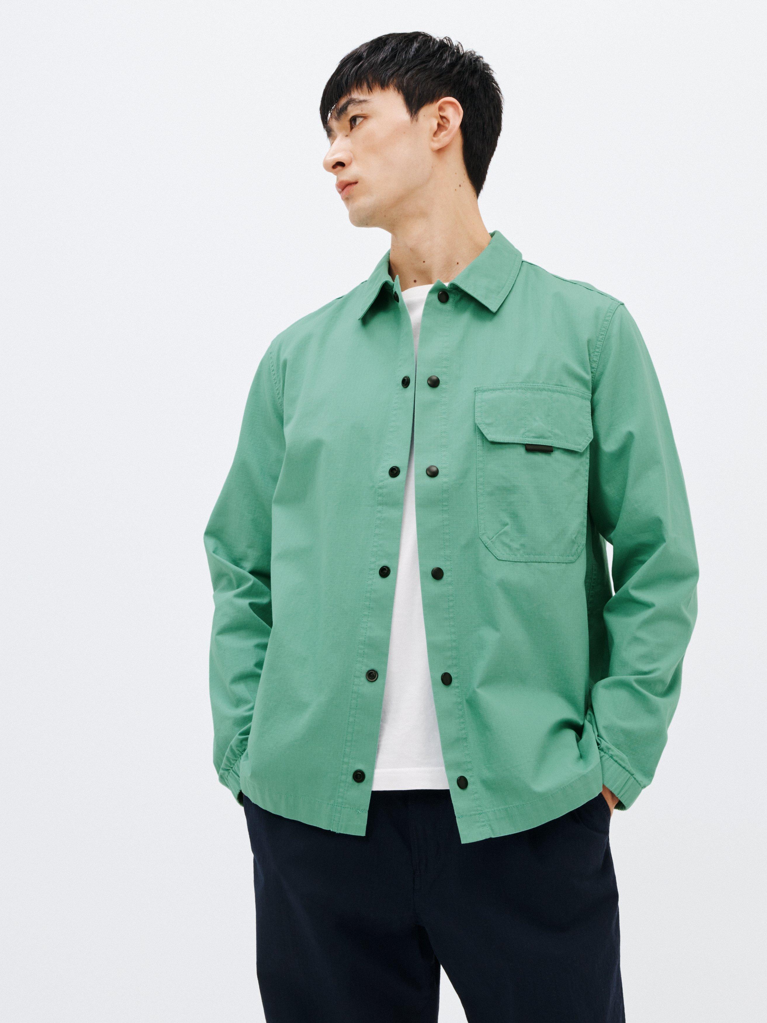 John Lewis ANYDAY Cotton Ripstop Overshirt