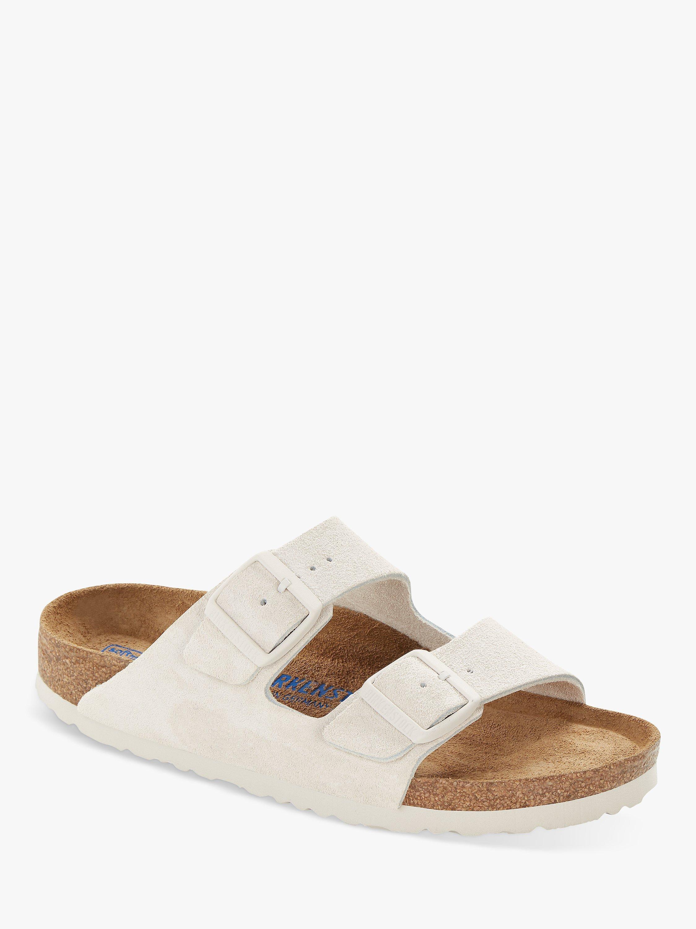Birkenstock Arizona Regular Fit Suede Soft Footbed Sandals