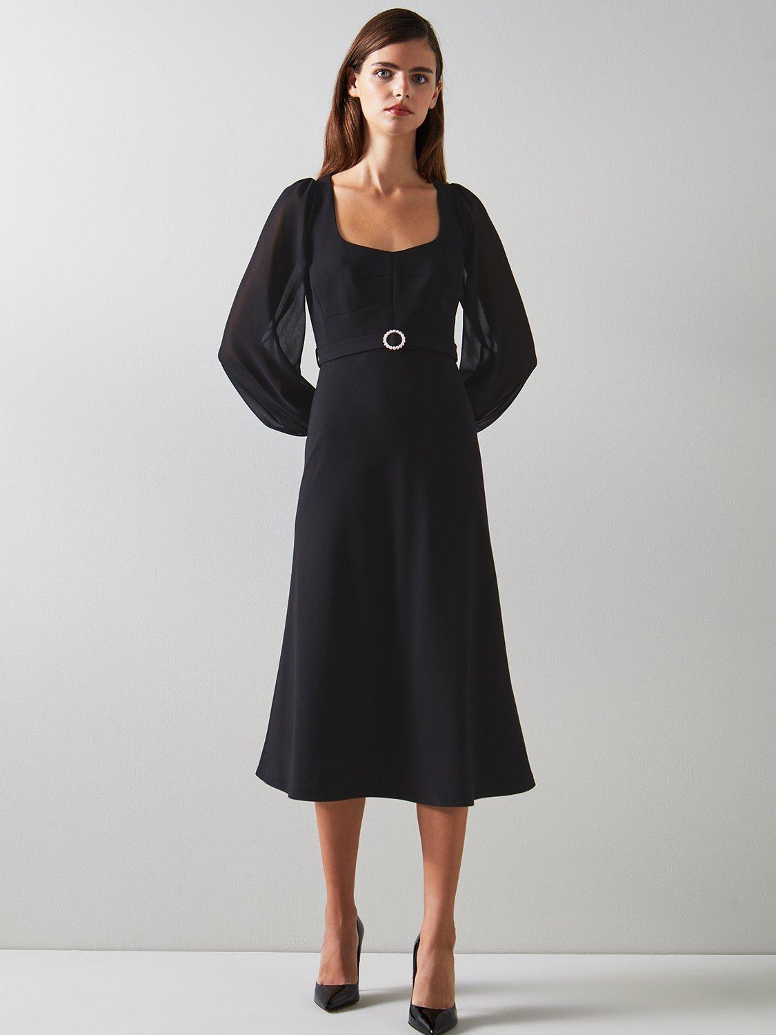 L.K.Bennett Perdy Midi Dress, Black