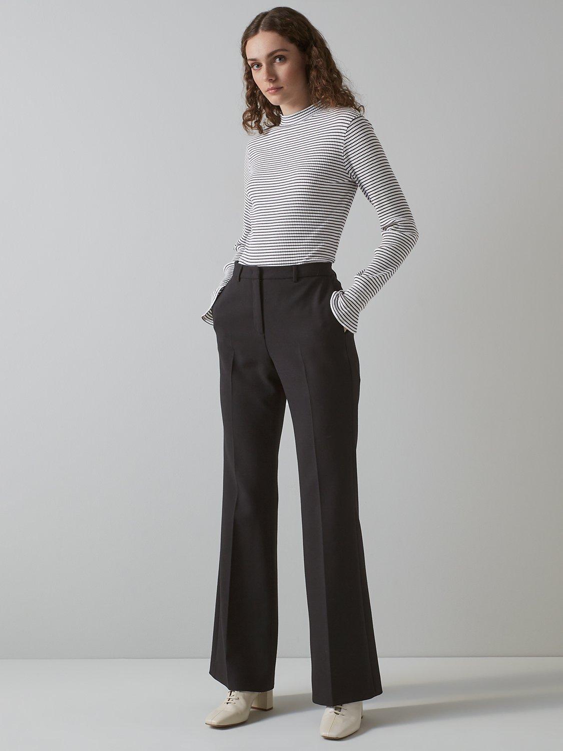 L.K.Bennett Halina Trousers, Black