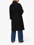 Whistles Lorna Wrap Wool Coat