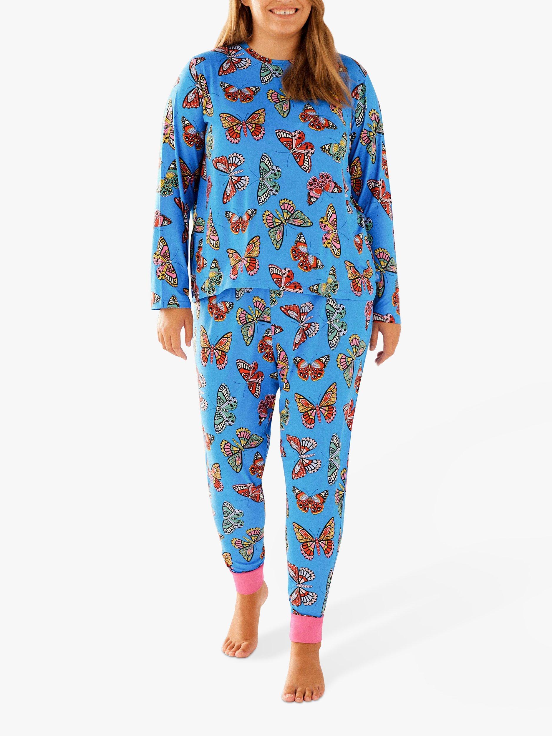 Chelsea Peers Curve Butterfly Pyjamas, Blue