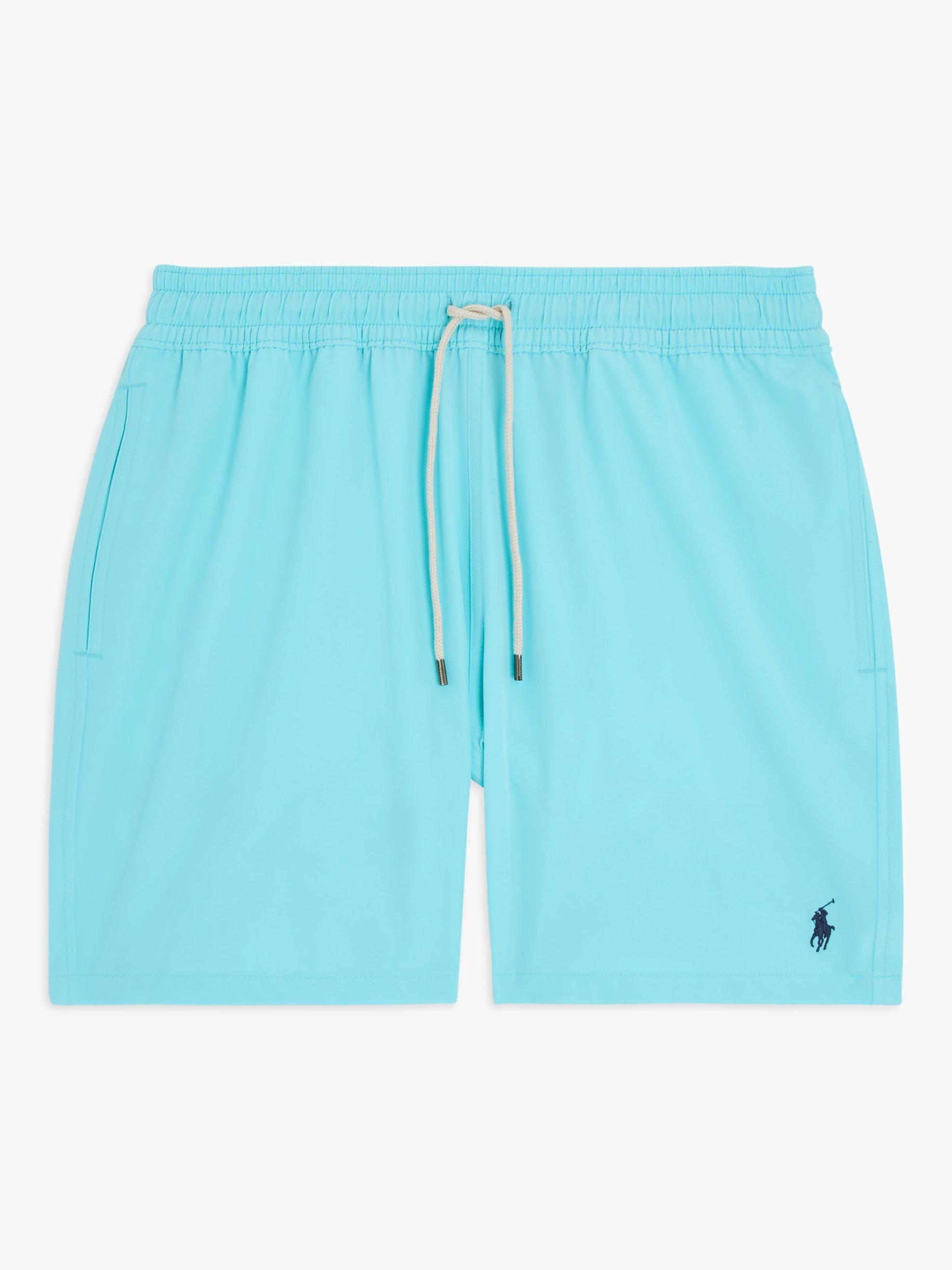 Polo Ralph Lauren Traveller Swim Shorts, Turquoise, S