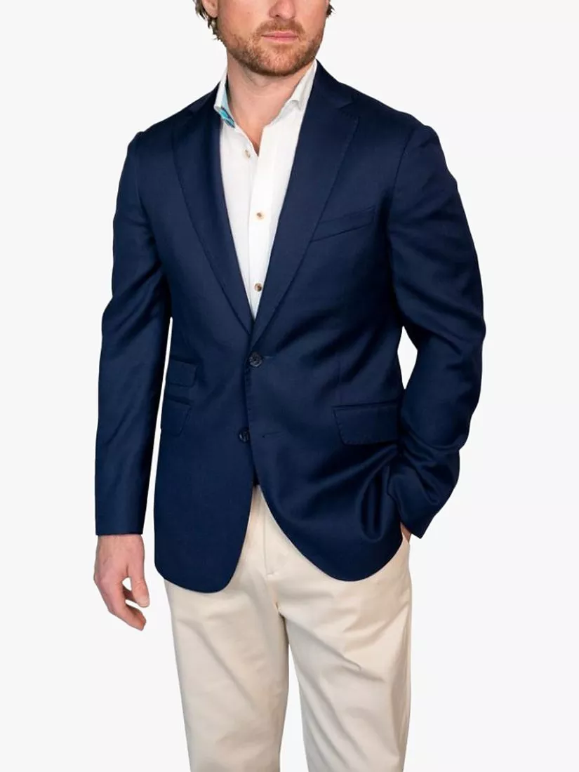 KOY Wool Blazer, Navy