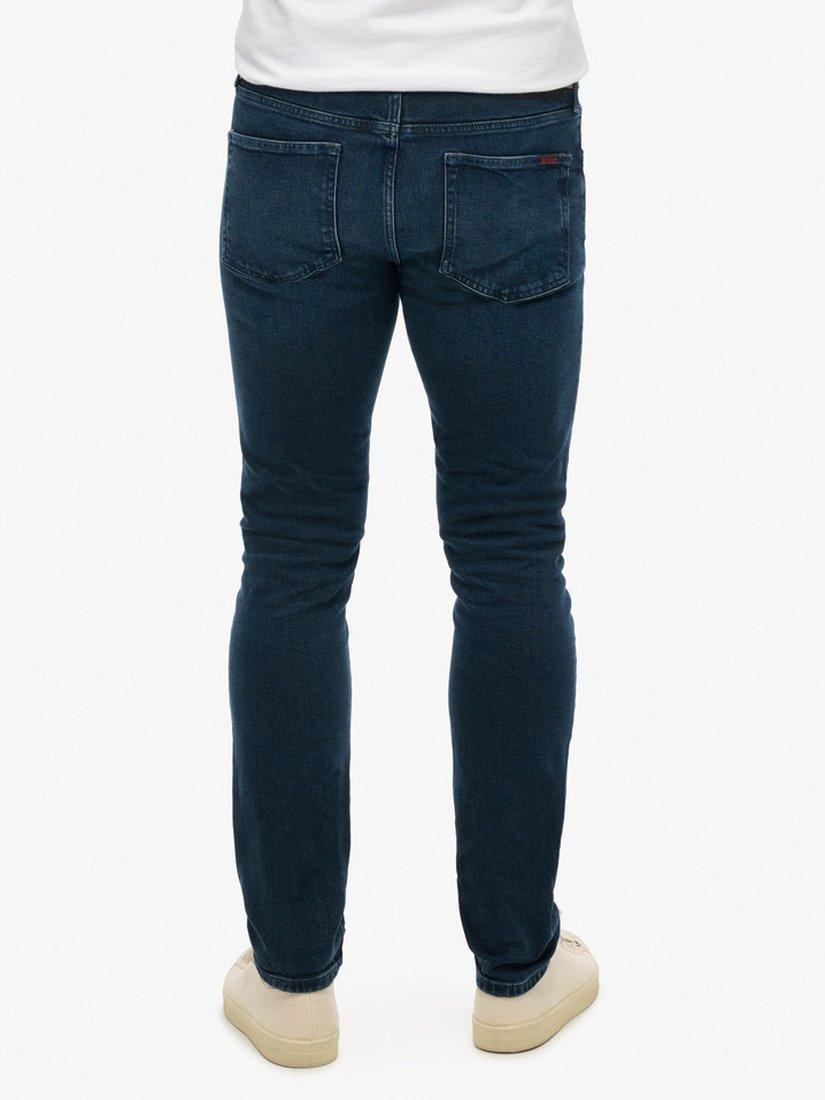Product image 4 of 6, which shows Superdry Organic Cotton Slim Jeans, Vanderbilt Ink Worn, W30/L30