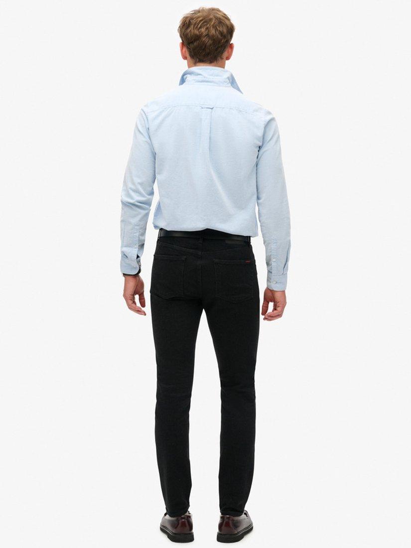 Product image 3 of 7, which shows Superdry Organic Cotton Slim Jeans, Venom Washed Black, W31/L34