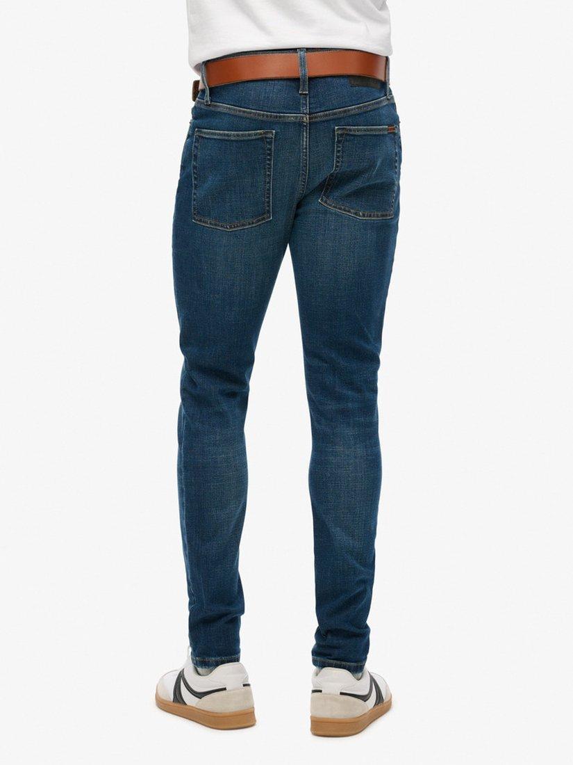 Product image 4 of 5, which shows Superdry Organic Cotton Skinny Jeans, Jefferson Ink Vntg, W30/L30