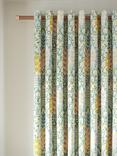 John Lewis Alva Print Pair Blackout/Thermal Lined Eyelet Curtains